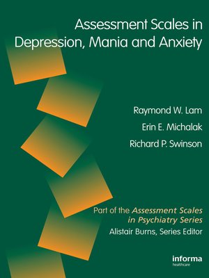 cover image of Assessment Scales in Depression and Anxiety--CORPORATE
